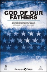 God of Our Fathers SATB choral sheet music cover